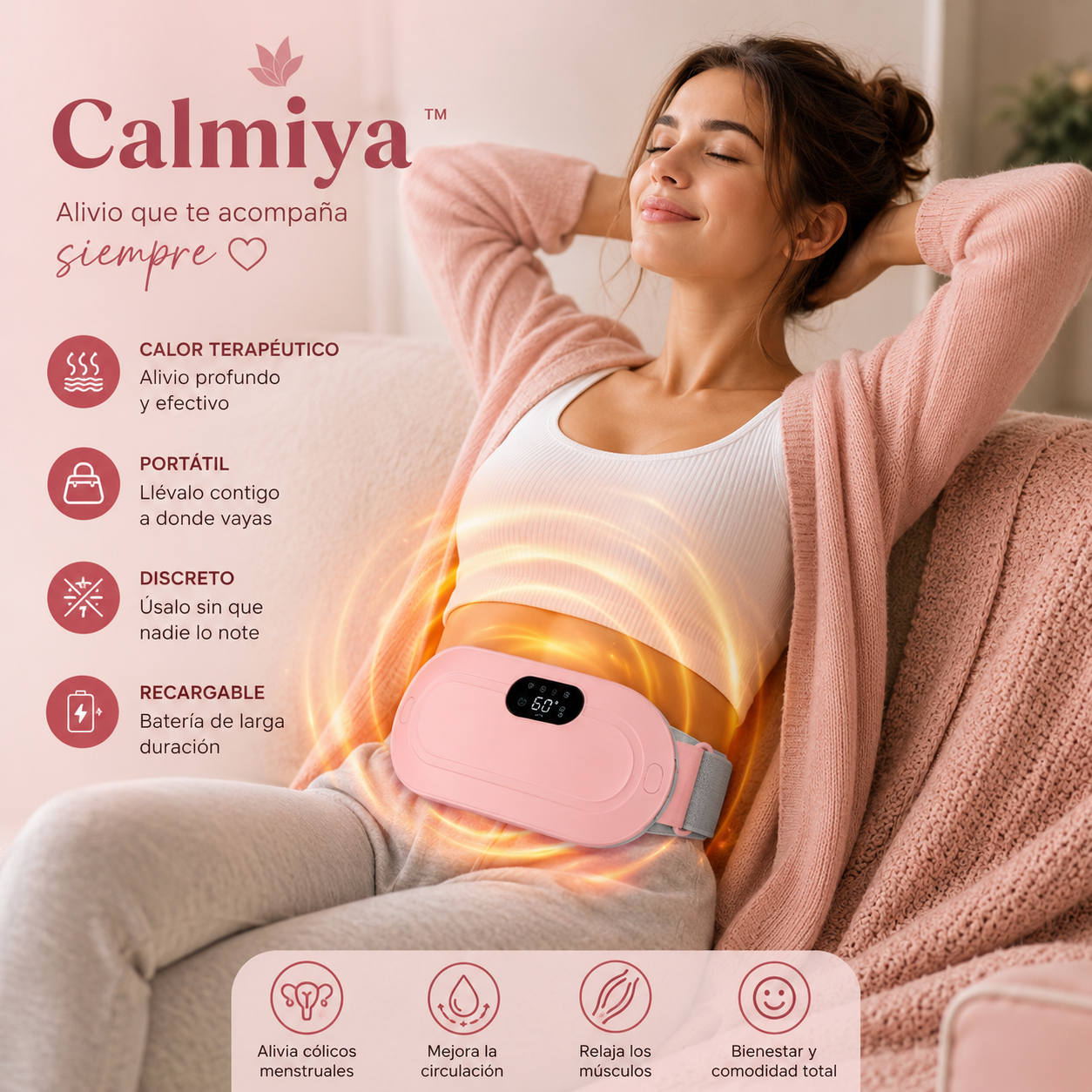 Calmiya™ - Cinturón de cólico femenino
