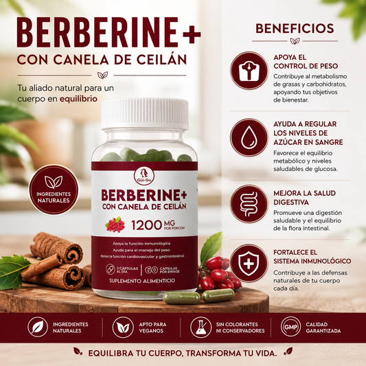 Berberine+ Suplemento para perder peso